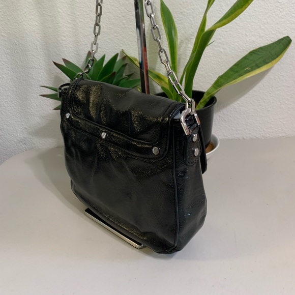 💕👜 TORY BURCH Crossbody Black Leather Bag - Picture 4 of 10